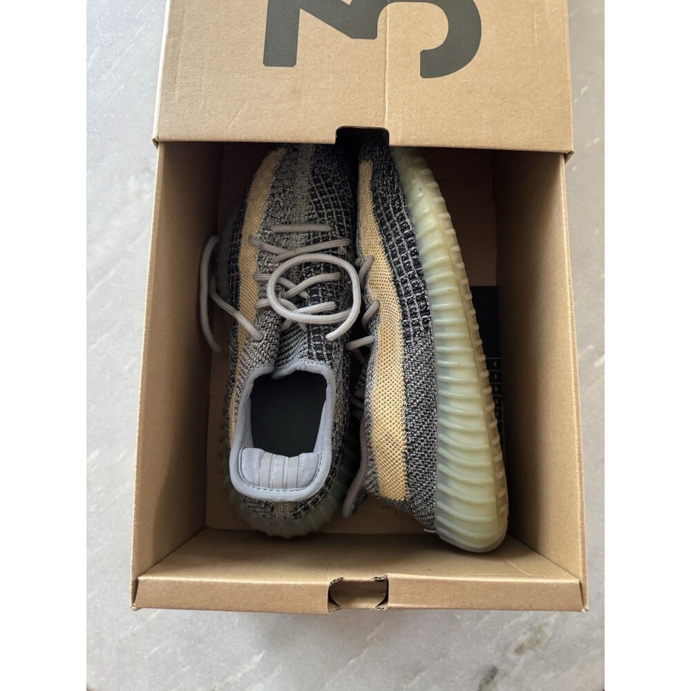 Yeezy Boost 350 V2 Ash Blue Sneakers Men’s Size 8 - Picture 8 of 10
